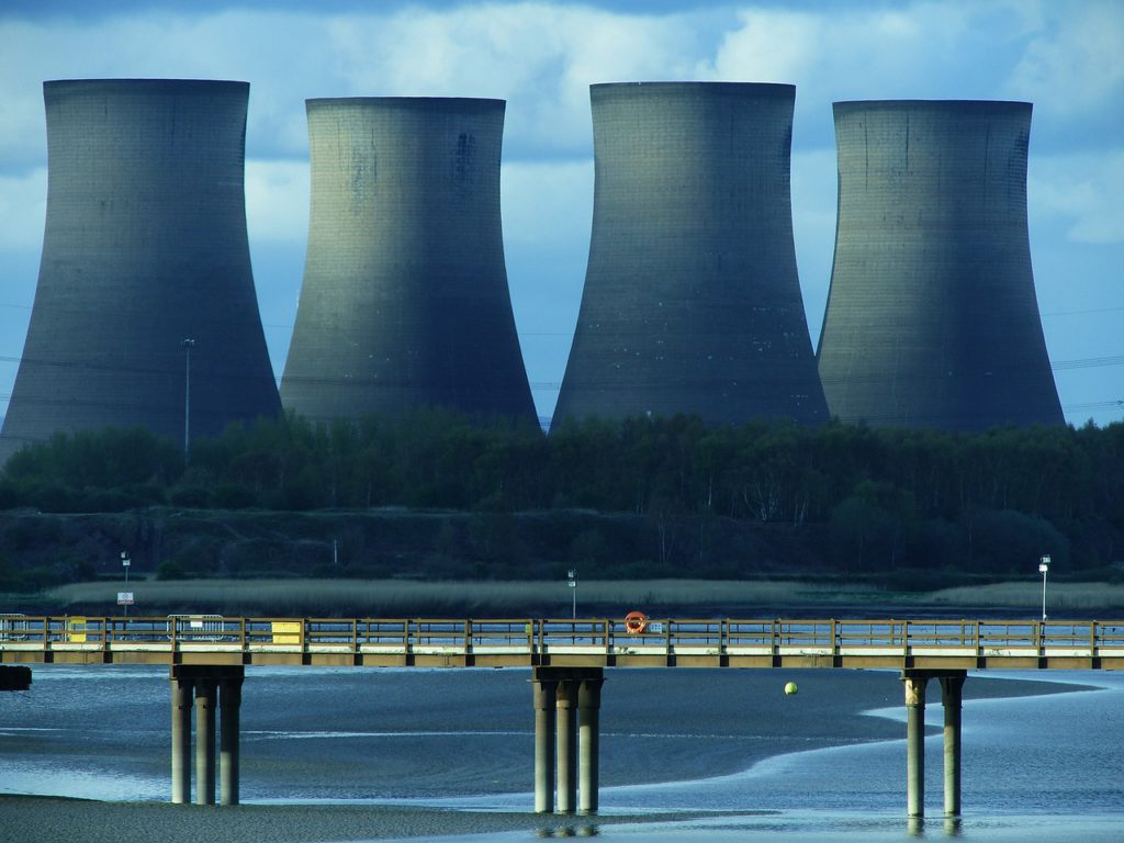 cooling tower, power plant, energy